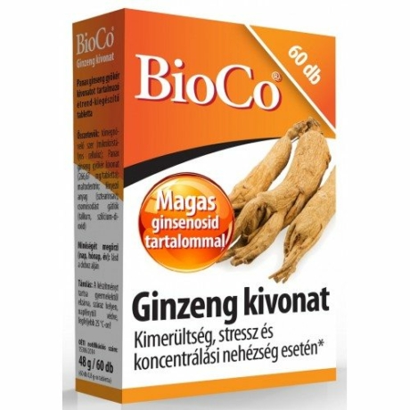 BioCo GINZENG KIVONAT 60 DB
