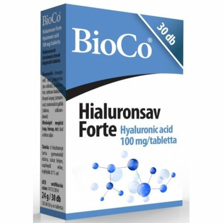 BioCo HIALURONSAV FORTE TABLETTA 30 DB