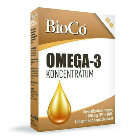 BioCo OMEGA-3 KONCENTRÁTUM 30 DB
