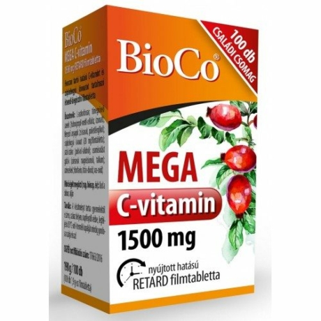BioCo MEGA C-VITAMIN 1500 MG 100 DB